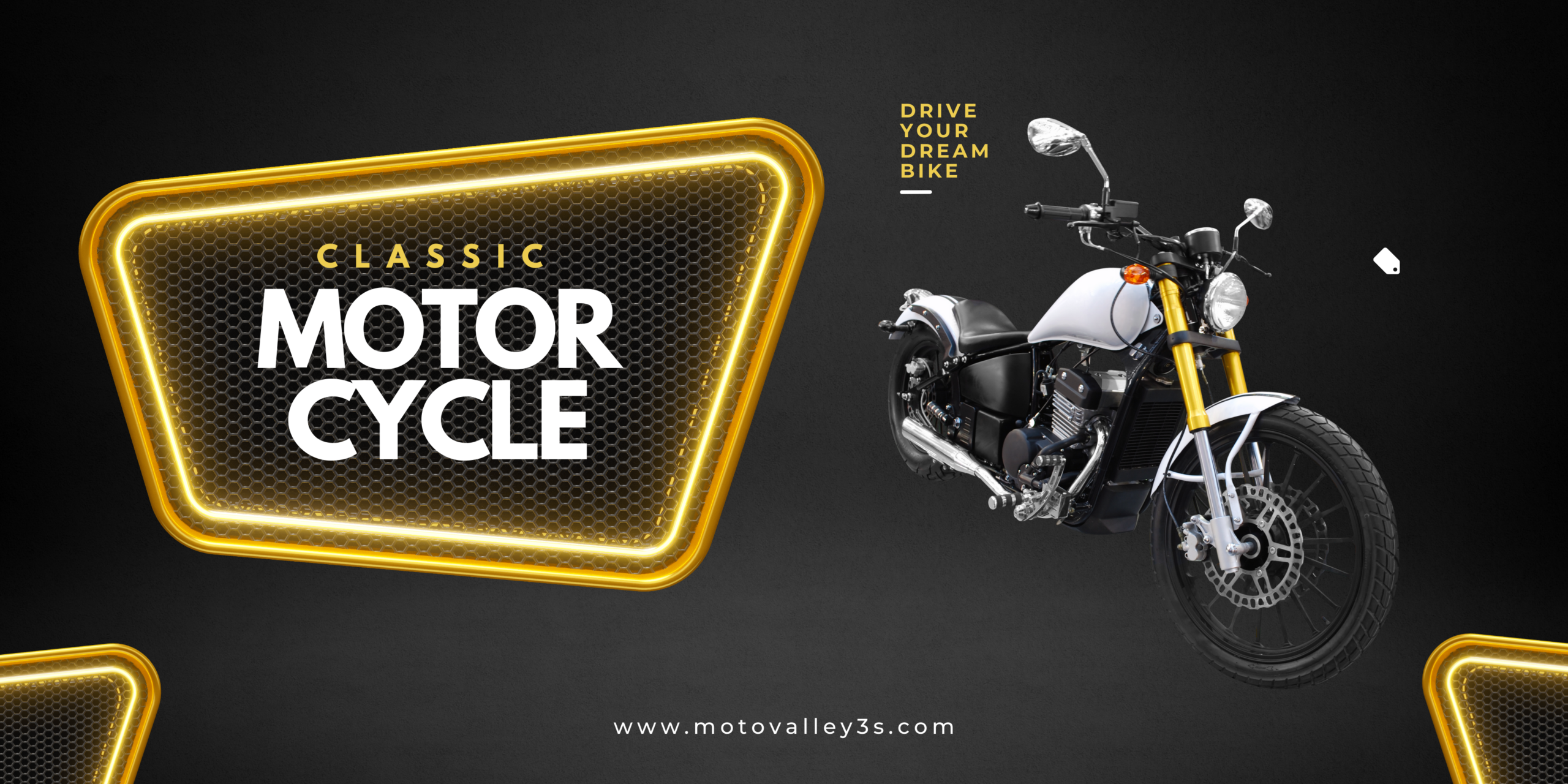 Banner Landscape Classic Motorcycle Offer